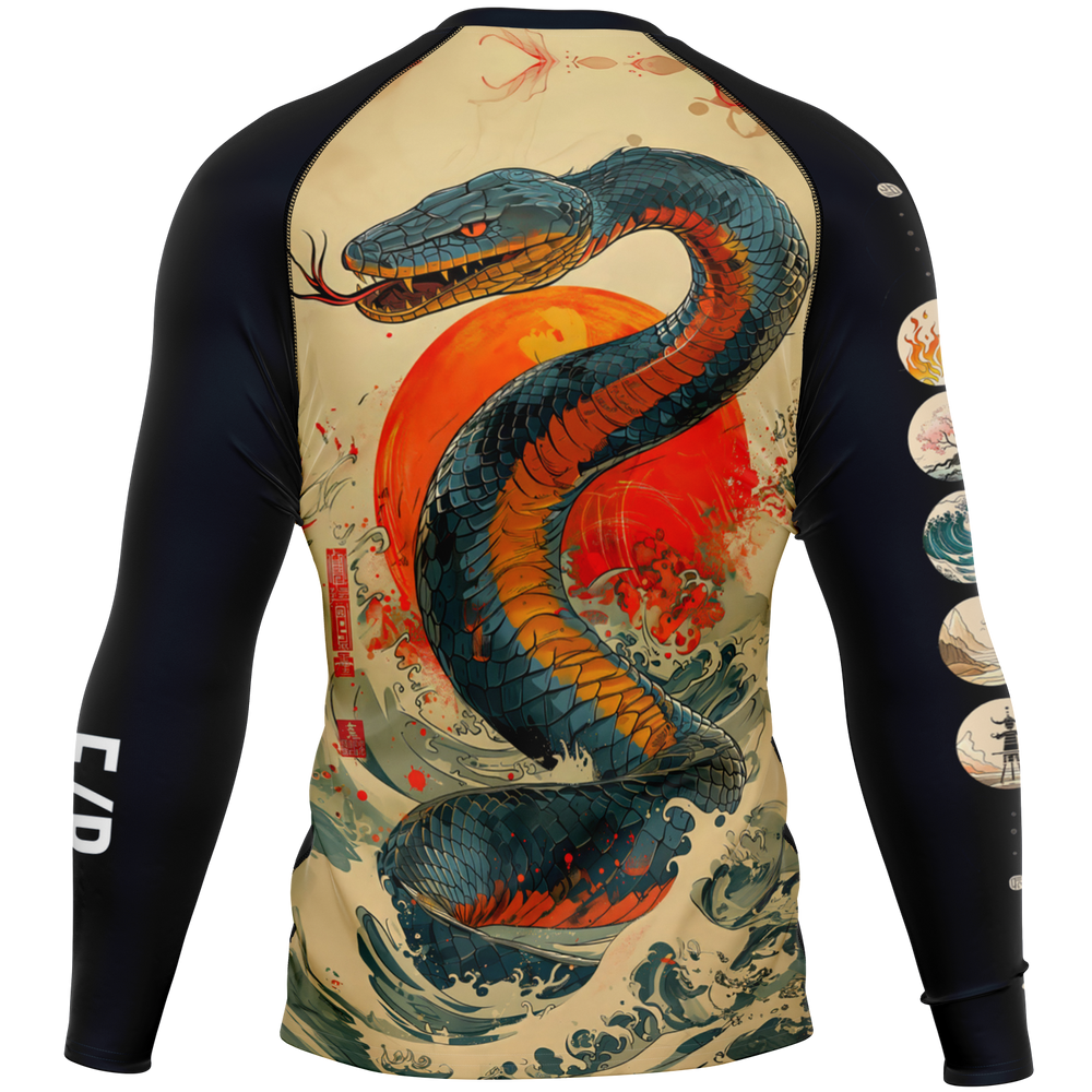 The Snake Chinese Dynasty Rashguard